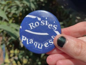 Rosies' Plaques Badge